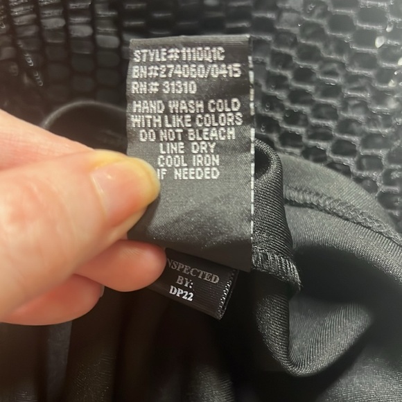 I.N. San Francisco Net Skirt Dress Black - Picture 7 of 7